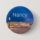 Badge Rond 5 Cm Nancy Place Stanislas Grand Est France Sunset (Devant)