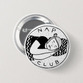 Badge Rond 5 Cm Nap club pin (Devant & derrière)