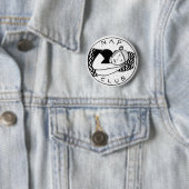 Badge Rond 5 Cm Nap club pin (En situation)