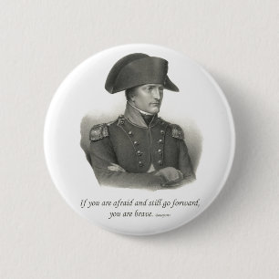 Badge Rond 5 Cm Napoleon Bonaparte