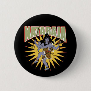 Badge Rond 5 Cm Nataraja indou