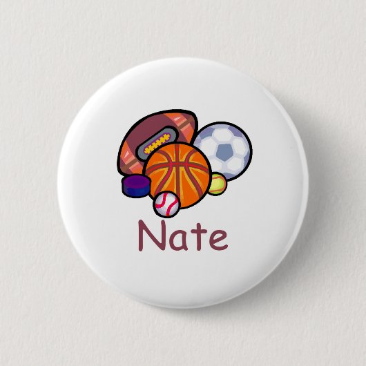 Badge Rond 5 Cm Nate (Devant)