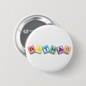Badge Rond 5 Cm Nathan (Devant & derrière)