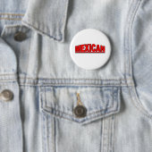 Badge Rond 5 Cm Nationalités - "Mexicain " (En situation)