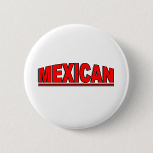 Badge Rond 5 Cm Nationalités - "Mexicain "