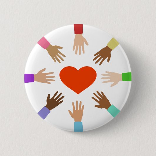 Badge Rond 5 Cm Nations Unies (Devant)