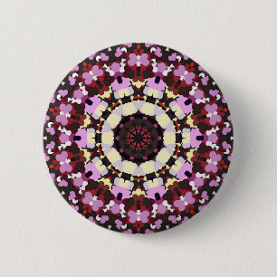 BADGE ROND 5 CM NATURE