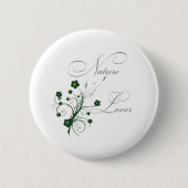 Badge Rond 5 Cm NatureLoover (Devant)