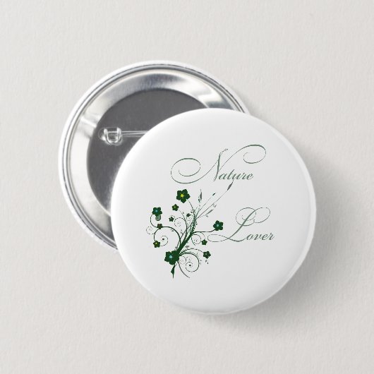 Badge Rond 5 Cm NatureLoover (Devant & derrière)