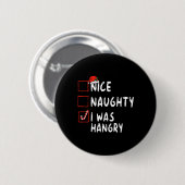 Badge Rond 5 Cm Naughty I (Devant & derrière)