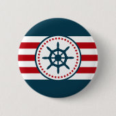 Badge Rond 5 Cm Nautical design (Devant)