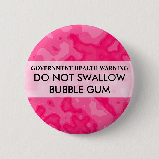 BADGE ROND 5 CM N'AVALEZ PAS (Devant)
