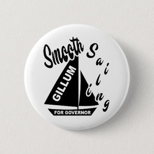 Badge Rond 5 Cm Navigation douce - GILLUM pour le gouverneur