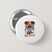 Badge Rond 5 Cm Naviguer vers mes 60 ans (Devant & derrière)