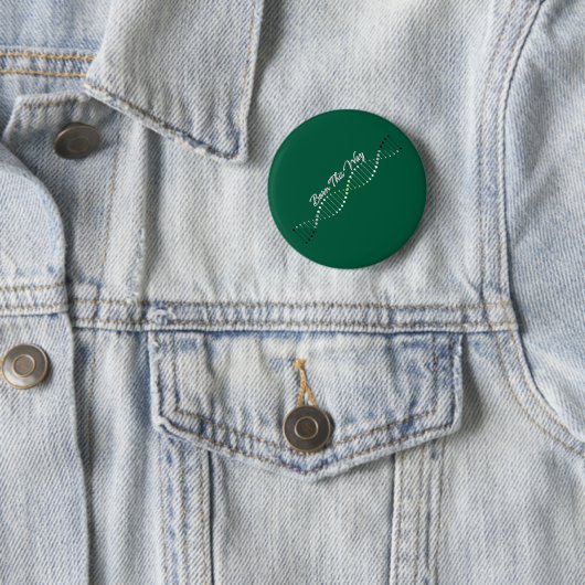 Badge Rond 5 Cm Né ainsi - Fierté Agender ADN  (En situation)