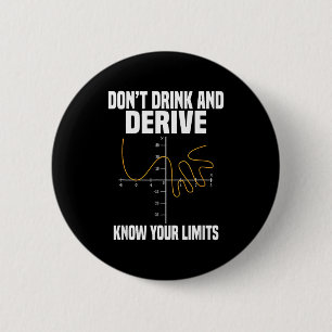 Badge Rond 5 Cm Ne buvez pas et conduisez et connaissez vos limite