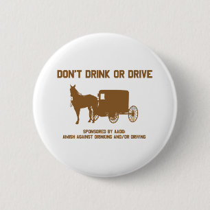 Badge Rond 5 Cm ne buvez pas ou drive4