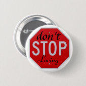 Badge Rond 5 Cm ne cessez pas d'aimer (Devant & derrière)
