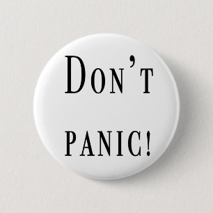 Badge Rond 5 Cm Ne font pas le signal d'alarme