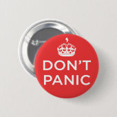 Badge Rond 5 Cm Ne font pas le signal d'alarme (Devant & derrière)