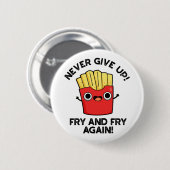 Badge Rond 5 Cm Ne Jamais Renoncer À L'Élevage Et À L'Élevage À No (Devant & derrière)