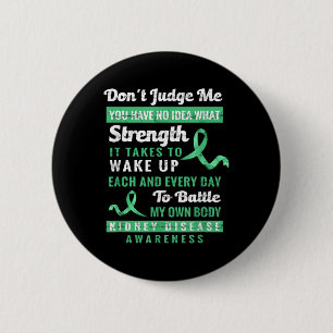 Badge Rond 5 Cm Ne juge pas moi Soutien à la sensibilisation aux m