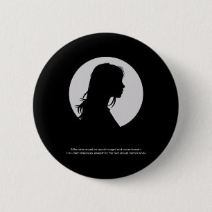 Badge Rond 5 Cm Ne laissez pas le joli visage vous tromper Karaté