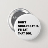 Badge Rond 5 Cm Ne le porte pas. (Devant & derrière)