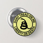 Badge Rond 5 Cm Ne marchez pas sur moi (Devant & derrière)