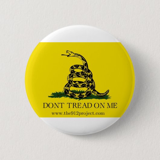 Badge Rond 5 Cm Ne marchez pas sur moi (Devant)