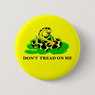 Badge Rond 5 Cm Ne marchez pas sur moi
