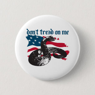 Badge Rond 5 Cm Ne marchez pas sur moi