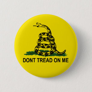 Badge Rond 5 Cm Ne marchez pas sur moi