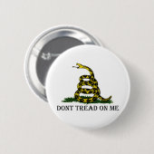 Badge Rond 5 Cm Ne marchez pas sur moi (Devant & derrière)