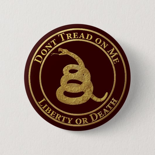 Badge Rond 5 Cm Ne marchez pas sur moi (Devant)