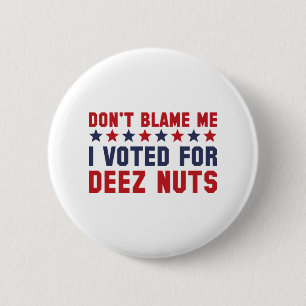 Badge Rond 5 Cm Ne me blâmez pas