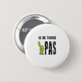 Badge Rond 5 Cm Ne-me-touche-pas (Devant & derrière)