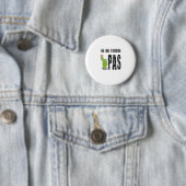 Badge Rond 5 Cm Ne-me-touche-pas (En situation)