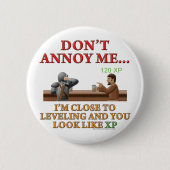 Badge Rond 5 Cm Ne m'ennuyez pas (Devant)