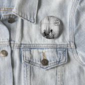 Badge Rond 5 Cm Ne paniquent pas l'insigne (En situation)