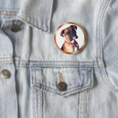 Badge Rond 5 Cm Ne pars pas (En situation)