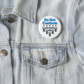 Badge Rond 5 Cm Ne pas confirmer (En situation)