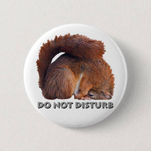 Badge Rond 5 Cm Ne pas déranger l'insigne
