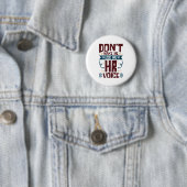 Badge Rond 5 Cm Ne pas me forcer à utiliser ma voix RH (En situation)