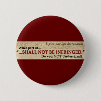 Badge Rond 5 Cm Ne sera pas violé