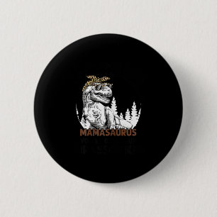 Badge Rond 5 Cm Ne touchez pas à mamasaurus vous allez vous faire