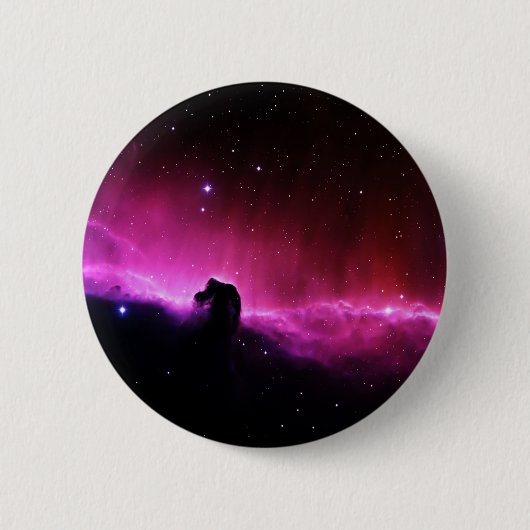 Badge Rond 5 Cm Nebula à tête de cheval (Devant)