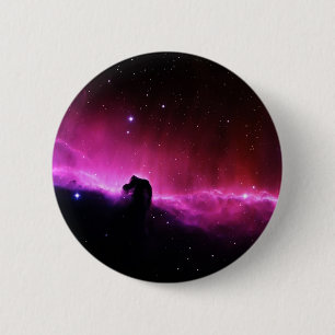 Badge Rond 5 Cm Nebula à tête de cheval