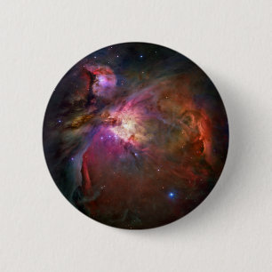 Badge Rond 5 Cm Nébuleuse d'Orion (télescope Hubble)