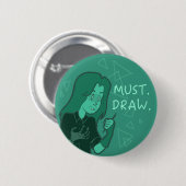 BADGE ROND 5 CM NÉCESSITÉ. ASPIRATION (Devant & derrière)